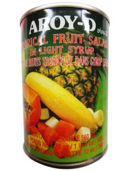 SALADE DE FRUITS TROPICAUX "AROY-D" 565G SALADE DE FRUITS TROPICAUX