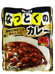 SAUCE A BASE DE CURRY "S&B" 220G SAUCE A BASE DE CURRY