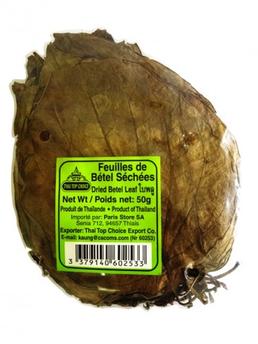 FEUILLES DE BETEL SECHEES 