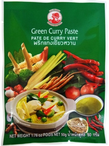 PATE DE CURRY VERT 