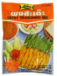 SATAY SEASONING MIX "LOBO" 100G SATAY SEASONING MIX