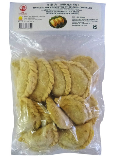 RAVIOLIS AUX CREVETTES ET SEICHES 