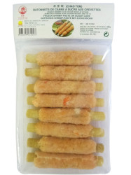 BATONNETS DE CANNE A SUCRE AUX CREVETTES 