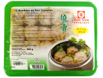 BOUCHEES AU PORC CREVETTES 