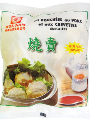 BOUCHEES AU PORC ET AUX CREVETTES 