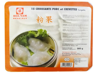 CROISSANTS AUX PORC ET CREVETTES 