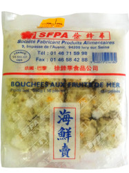 BOUCHEES AUX FRUITS DE MER 