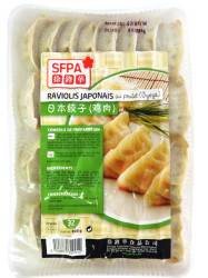 RAVIOLIS JAPONAIS AU POULET 