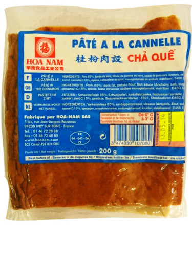 PATE A LA CANNELLE 