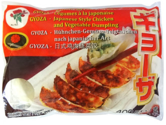 RAVIOLIS JAPONAIS AU POULET ET AUX LEGUMES 