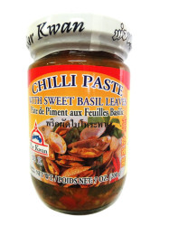 CHILI PASTE AUX FEUILLES BASILIC 