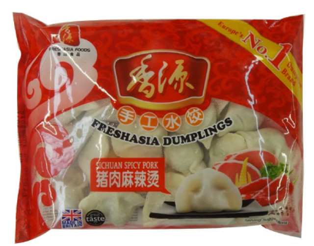 RAVIOLIS PORC EPICE SICHUAN FRESHASIA 410G