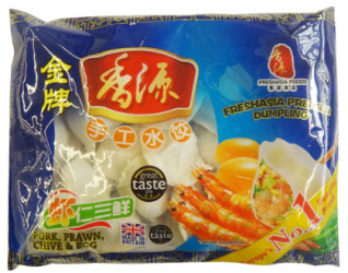 RAVIOLIS PORC CREVETTE OEUF FRESHASIA 410G